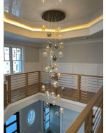 entrance chandelier 2 story home