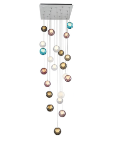 Blown Glass Chandelier